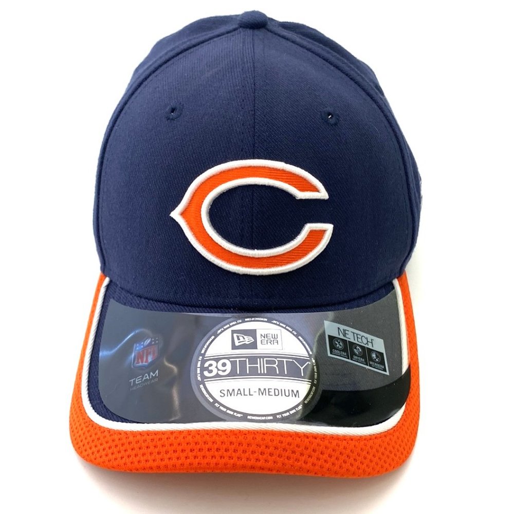 New Era Men's Chicago Bears Team 39Thirty Fitted Hat NWT - Picture 3 of 13